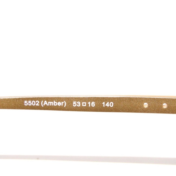 Coach 6114 5502 53 Amber Eyeglasses HC6114 - Picture 4 of 5